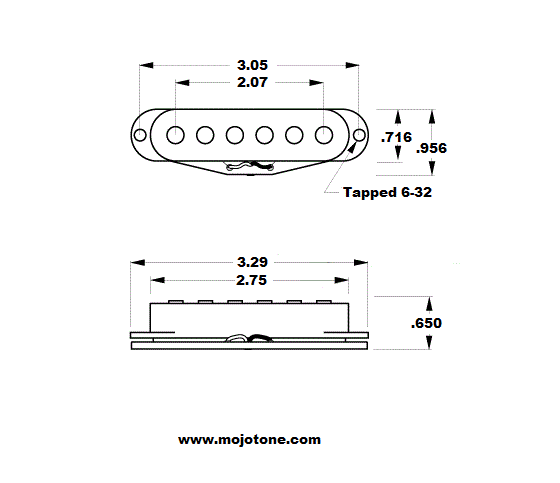 '54 Clone Strat® Pickup - Image 2
