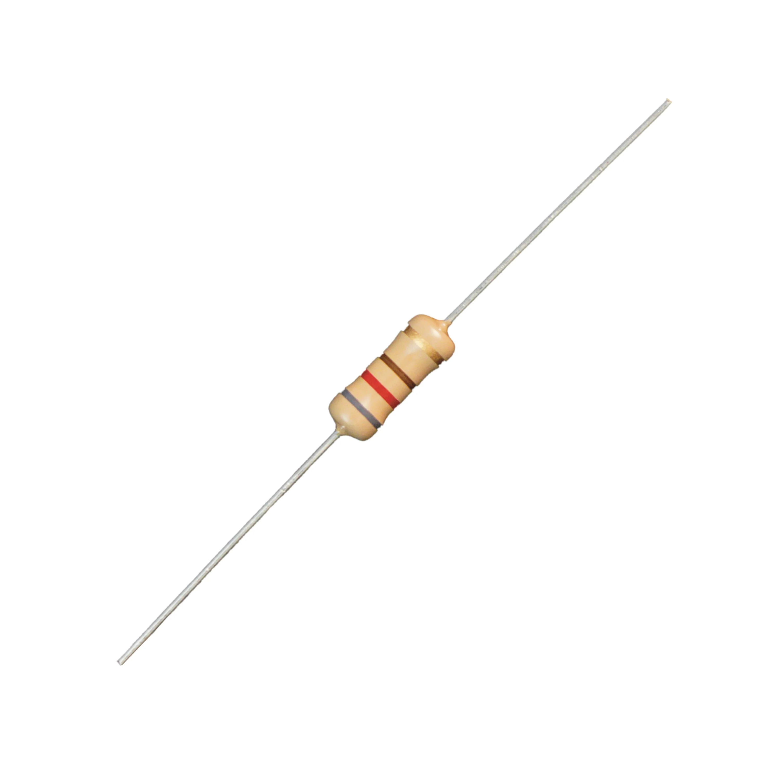 820 Ohm 1W 5% Carbon Film Resistor (Set of 5) - Image 2