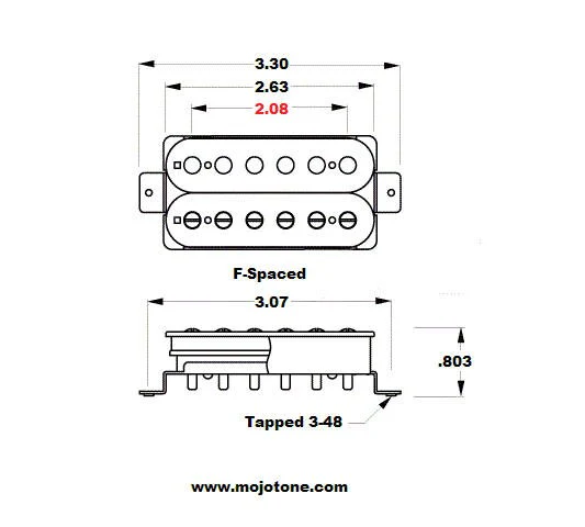 Black Magic Humbucker Pickup - Image 3