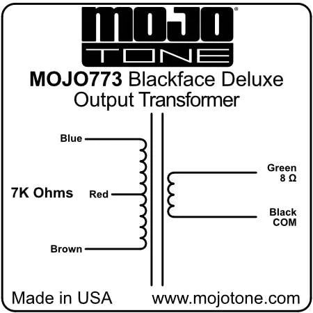 Blackface Deluxe Reverb Output Transformer 125A1A - Image 2