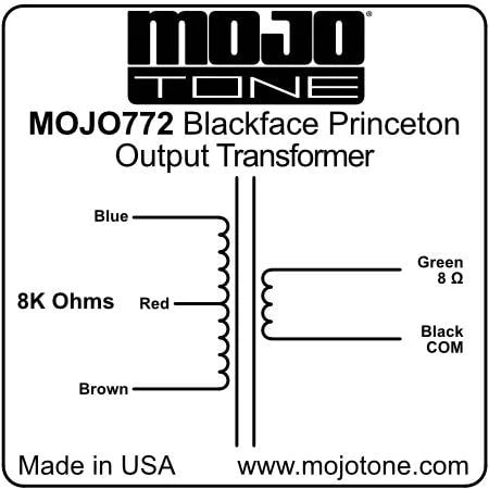 Blackface Princeton Output Transformer 125A10B - Image 2