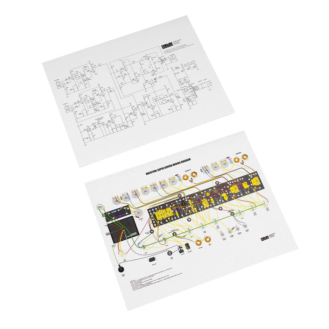 Blackface Super Reverb® Style Guitar Tube Amp Kit - Image 11
