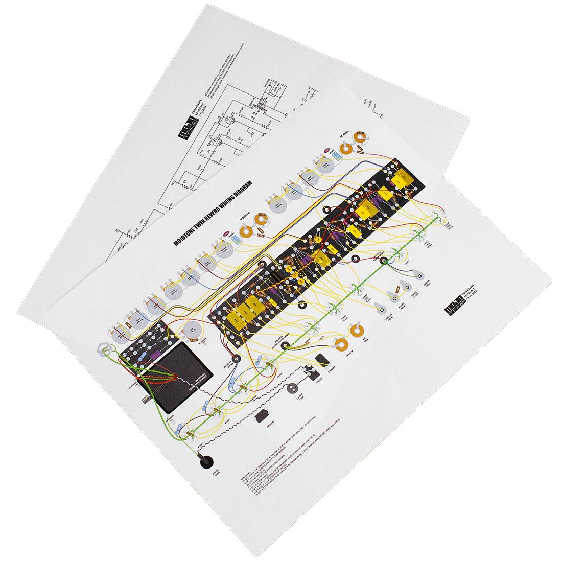 Blackface Twin Reverb® Style Guitar Tube Amp Kit - Image 15