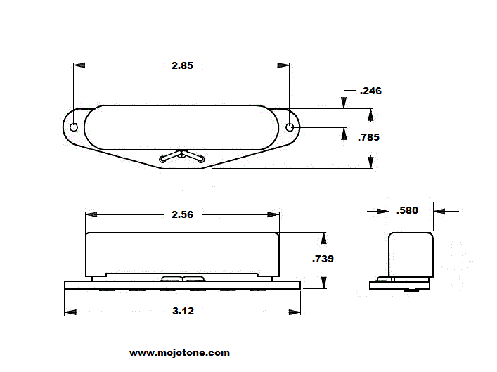 Broadcaster Clone Tele® Pickup - Image 3