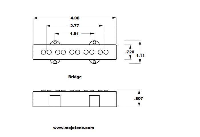 Classic 5-String Jazz Bass® Pickup - Image 3