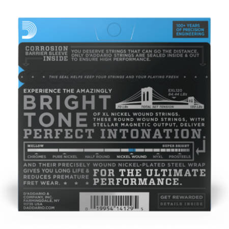 D'Addario EXL120 Nickel Wound Electric Guitar Strings, Super-Light, 09-42- 3 Pack - Image 2