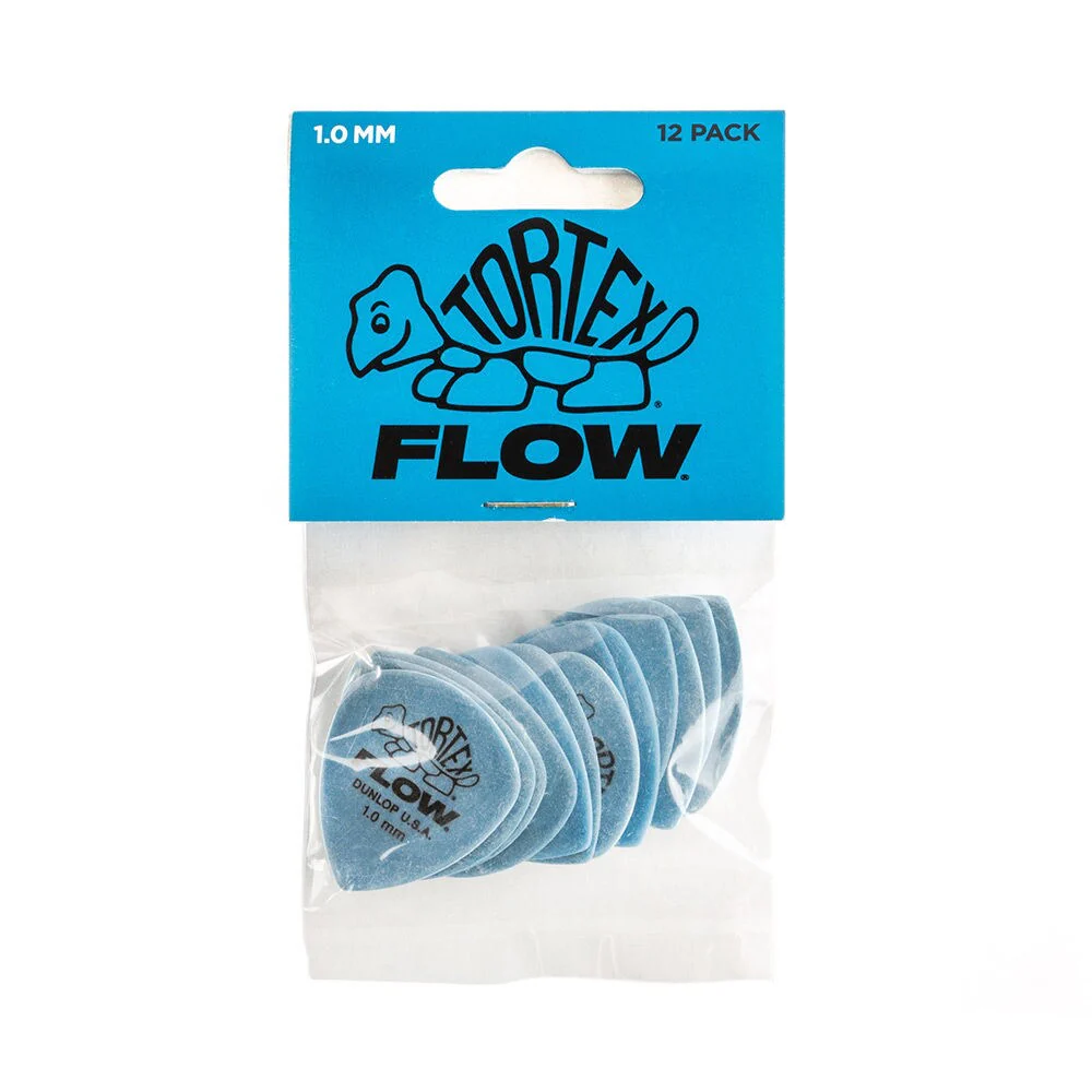 Dunlop Tortex Flow Standard 1.0mm- 12 Pack - Image 3