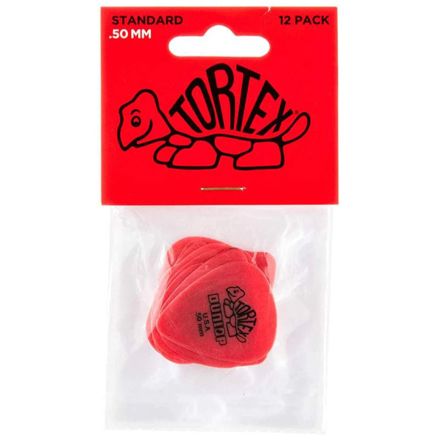 Dunlop Tortex Standard Guitar Pick .50mm 12 Pack - Image 3