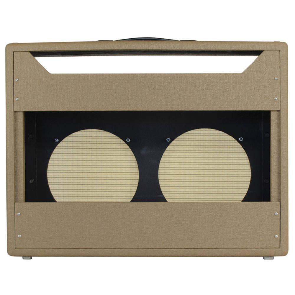 Fender Brownface Vibroverb 6G16 Style 2x10 Combo Guitar Amp Cabinet - Image 3