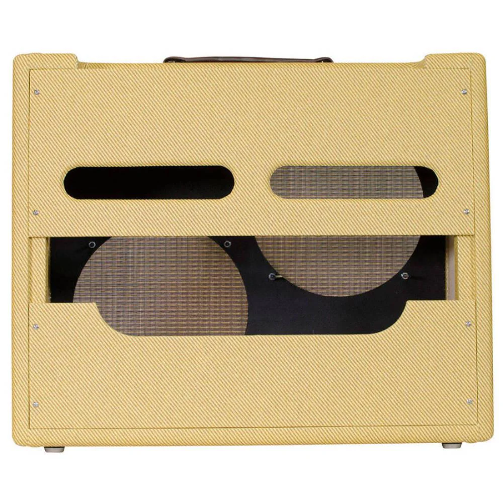 Fender Custom Tweed Super 2x10 Combo Guitar Amp Cabinet - Image 3