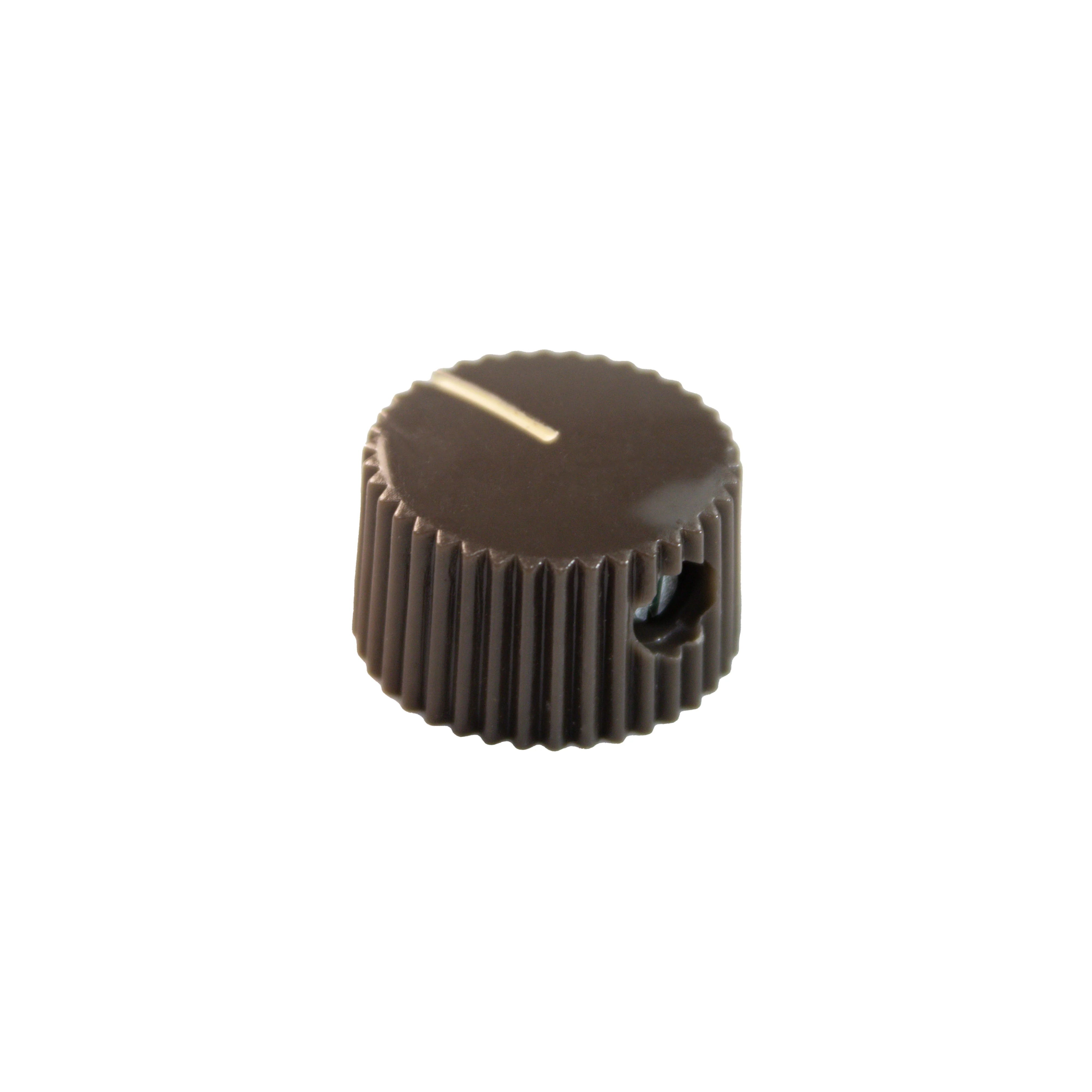 Fender Style Brown Barrel Knob - Image 2