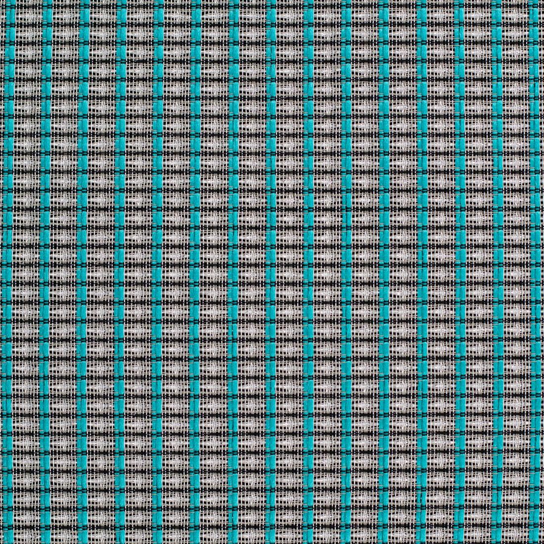 Fender Style Turquoise/White/Silver Grill Cloth / 36'' W - Image 2
