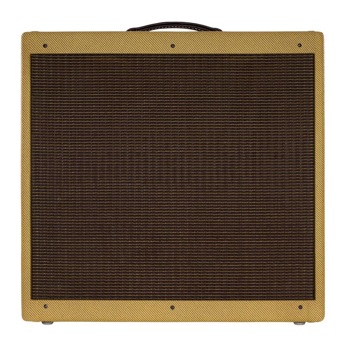 Fender Tweed Bassman 4x10 Combo Cabinet with Lacquered Tweed Finish - Image 2