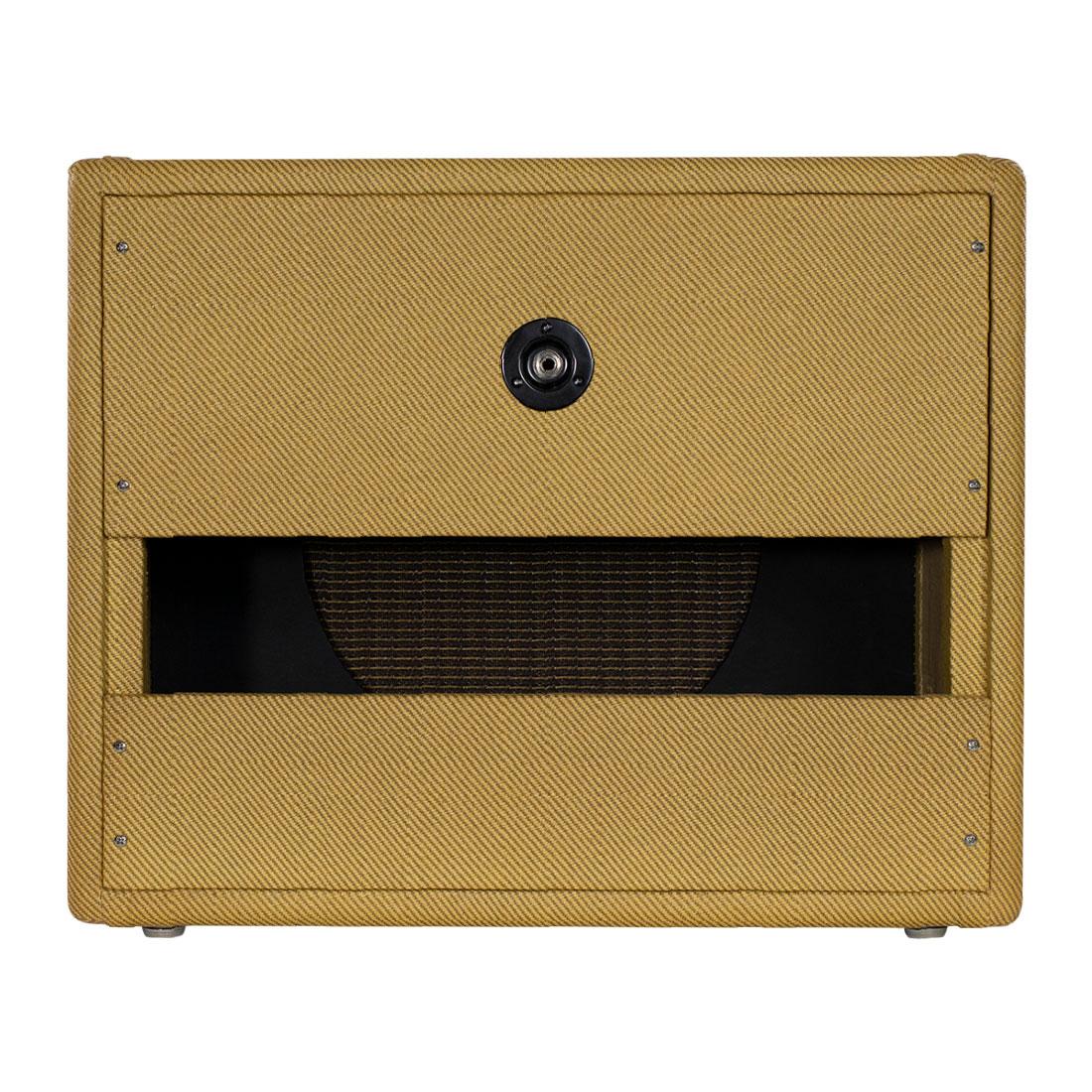 Fender Tweed Deluxe Style 1x12 Speaker Guitar Amp Extension Cabinet with Lacquered Tweed Finish - Image 3