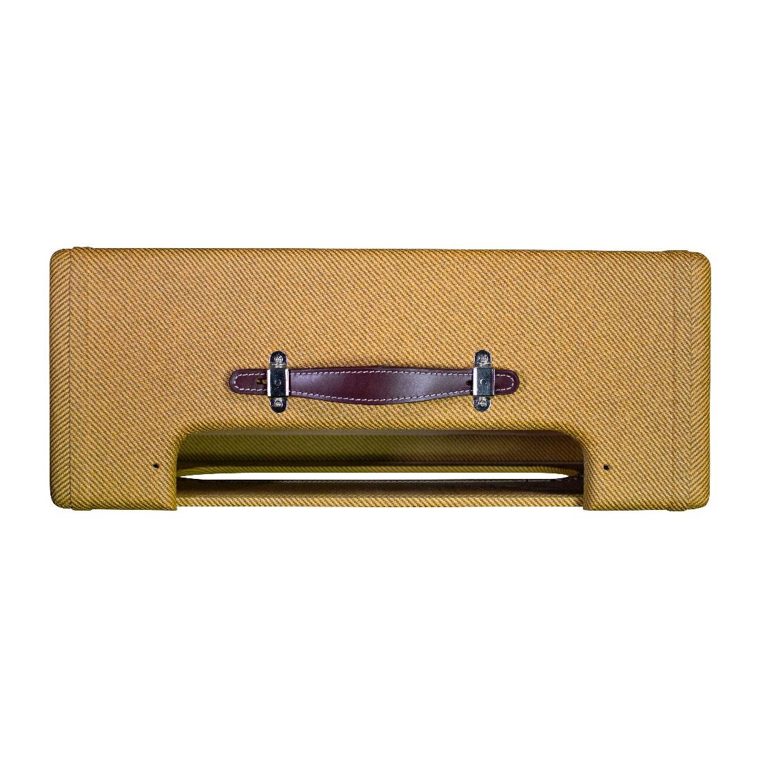 Fender Tweed Deluxe Style Head Guitar Amp Cabinet with Lacquered Tweed Finish - Image 4