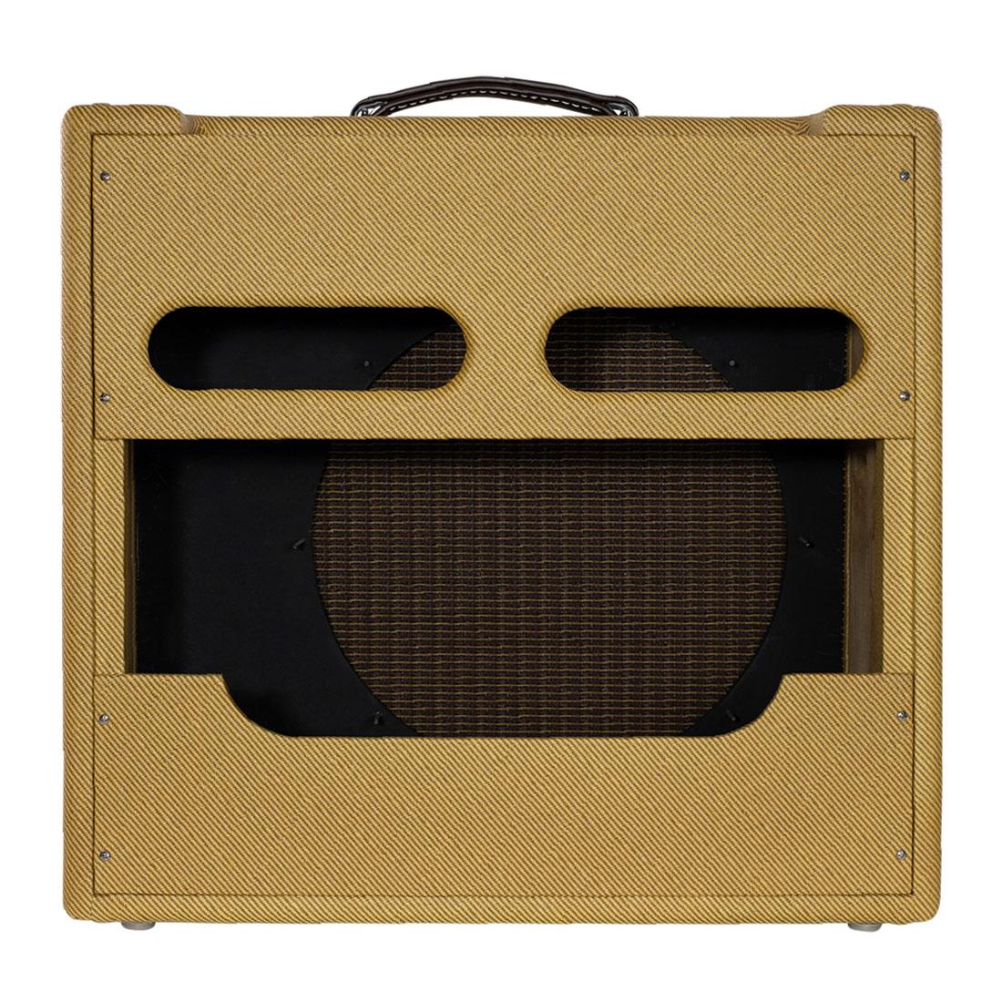 Fender Tweed Pro Style 1x15 Combo Guitar Amp Cabinet with Lacquered Tweed Finish - Image 3