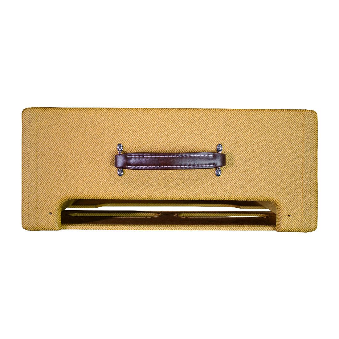 Fender Tweed Super Style 2x10 Combo Guitar Amp Cabinet with Lacquered Tweed Finish - Image 4