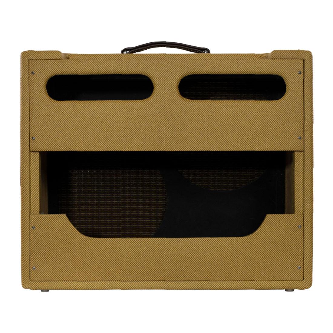 Fender Tweed Twin Low Power Style 2x12 Combo Guitar Amp Cabinet with Lacquered Tweed Finish - Image 3