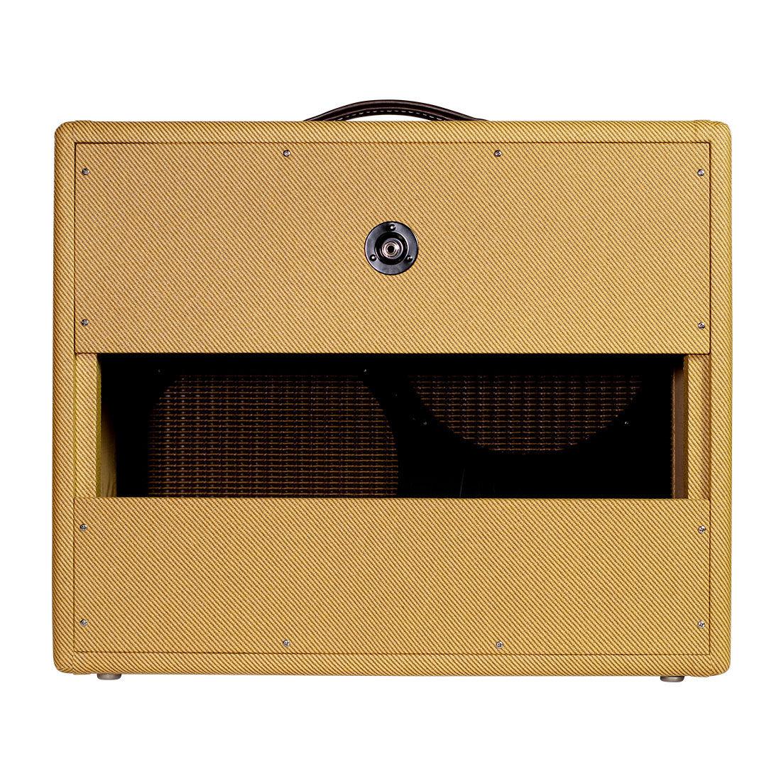 Fender Tweed Twin Style 2x12 Speaker Guitar Amp Extension Cabinet with Lacquered Tweed Finish - Image 3