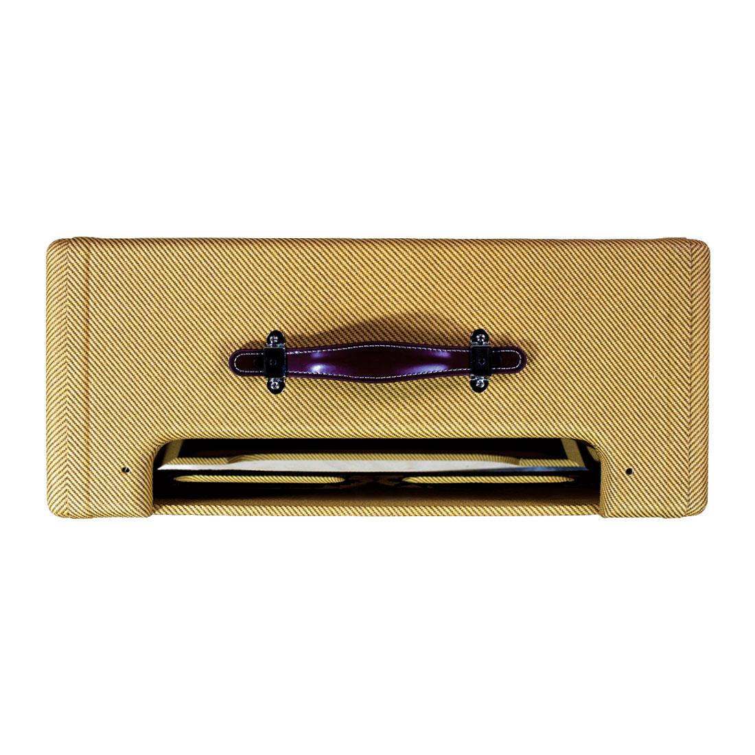 Fender Tweed Vibrolux 1x10 Combo Guitar Amp Cabinet with Lacquered Finish - Image 4