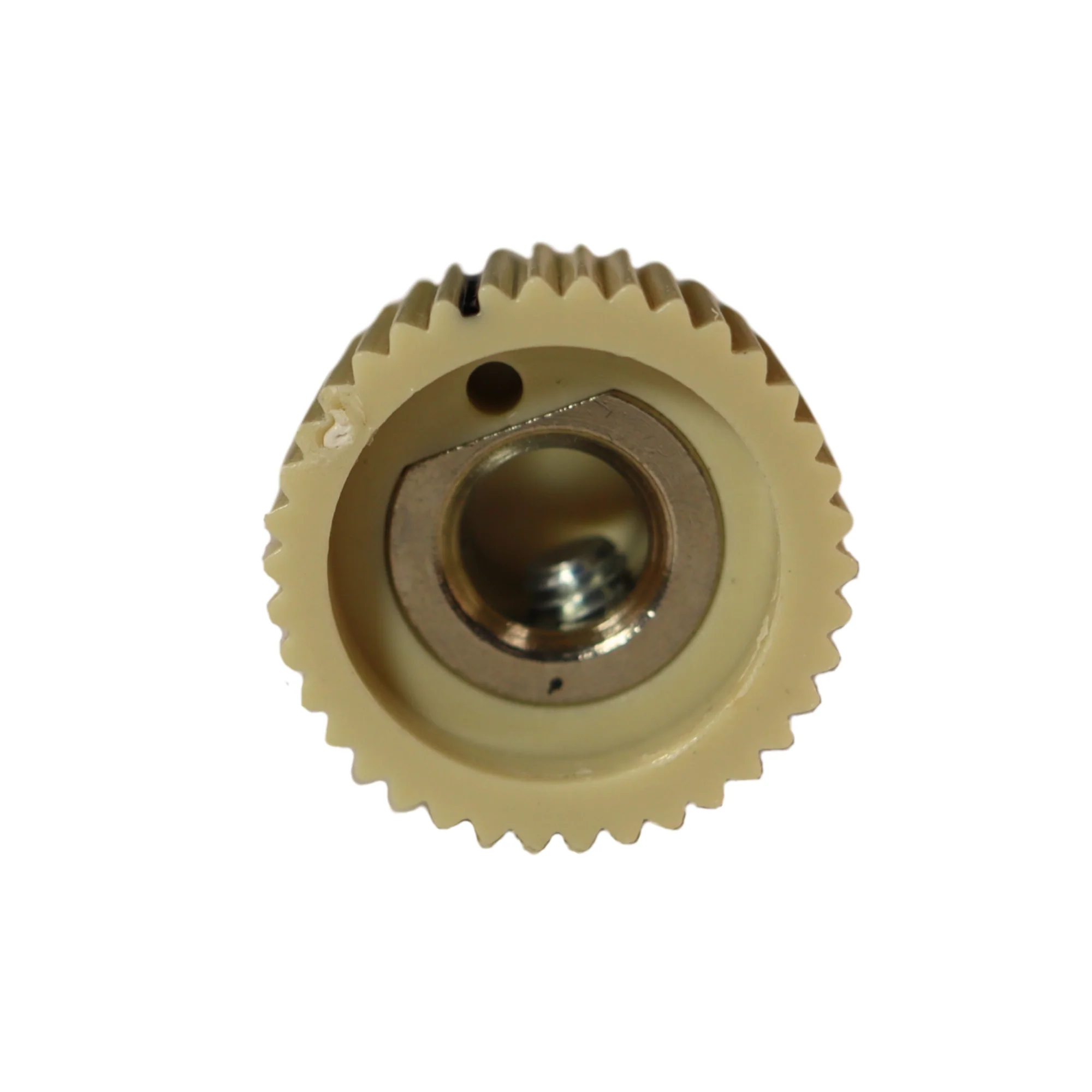 Fender Style White Cream Barrel Knob - Image 2