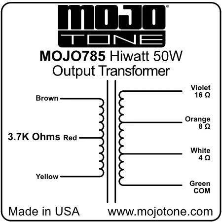 Hiwatt 50 Watt Output Transformer - Image 2