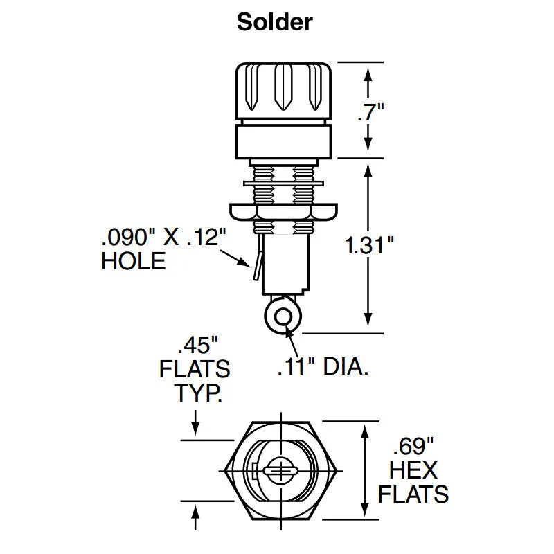 Modern Fender Tweed Style with Solder Lug Fuse Holder - Image 3