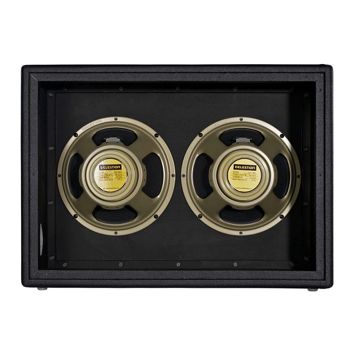 Mojotone 2X12 American Lite Cabinet Loaded W/ Celestion Neo Creamback 8 Ohm Speakers - Image 4