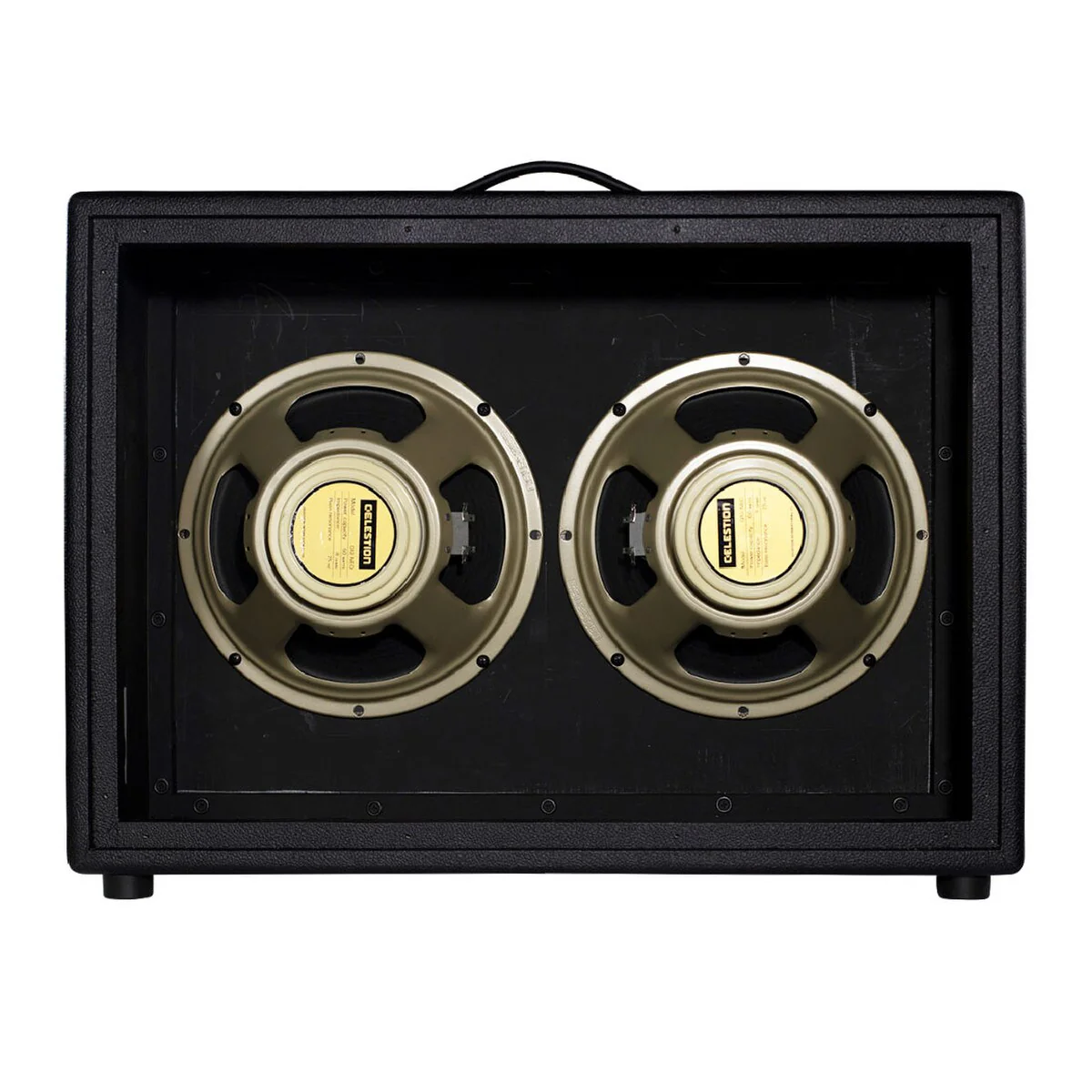 Mojotone 2X12 British Lite Cabinet Loaded W/ Celestion Neo Creamback 8 Ohm Speakers - Image 4