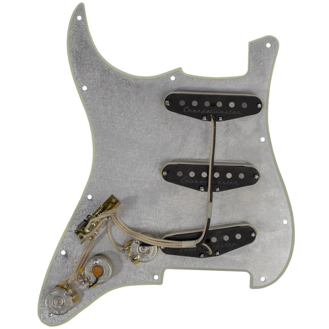 Mojotone Crandellcaster Limited Edition 62 Strat® Prewired Pickguard - Image 3