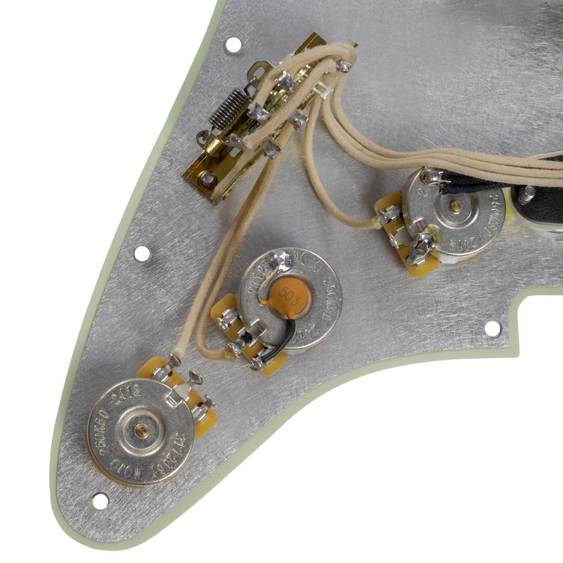 Mojotone Crandellcaster Limited Edition 62 Strat® Prewired Pickguard - Image 5