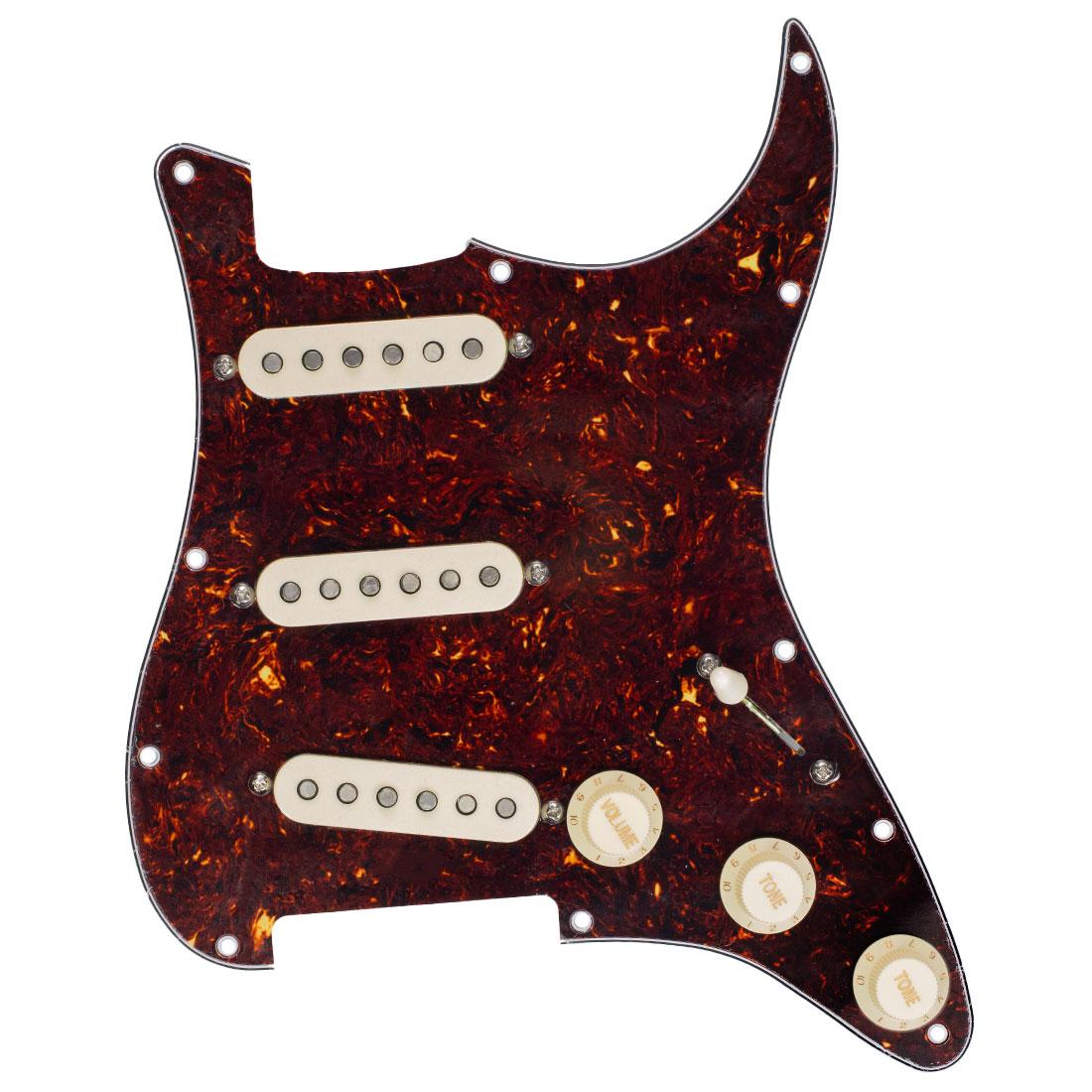 Mojotone Crandellcaster Standard Edition 62 Strat® Prewired Pickguard - Image 4