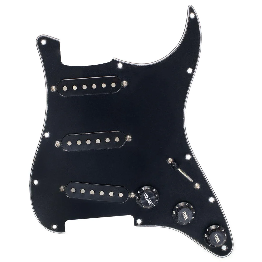 Mojotone Crandellcaster Standard Edition 62 Strat® Prewired Pickguard - Image 5