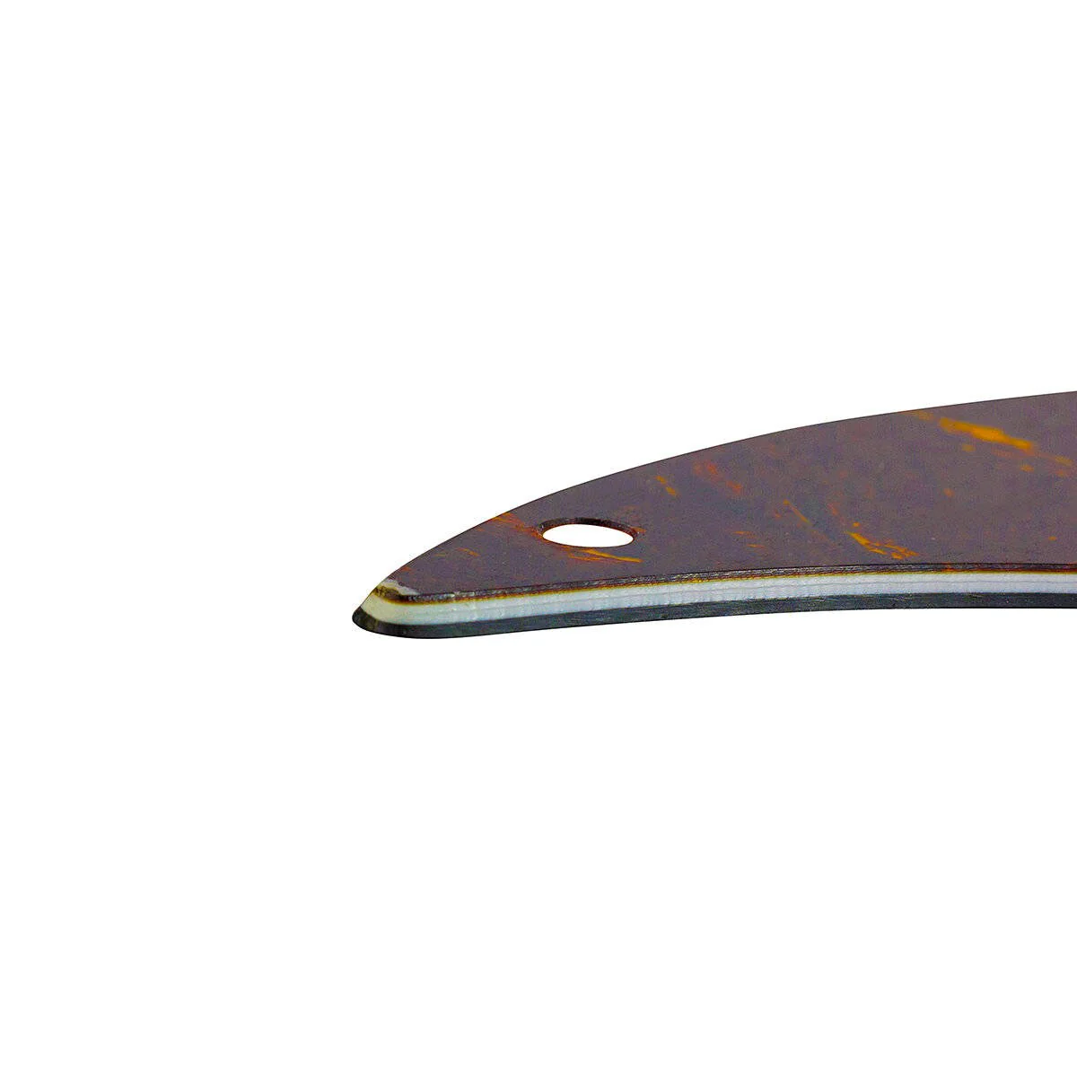 Mojotone Electric Guitar Pickguard for Jazz Bass Red Tortoise 3 Ply - Image 2