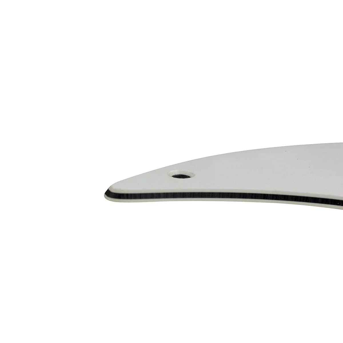 Mojotone Electric Guitar Pickguard for Precision Bass Gloss White 3 Ply - Image 3