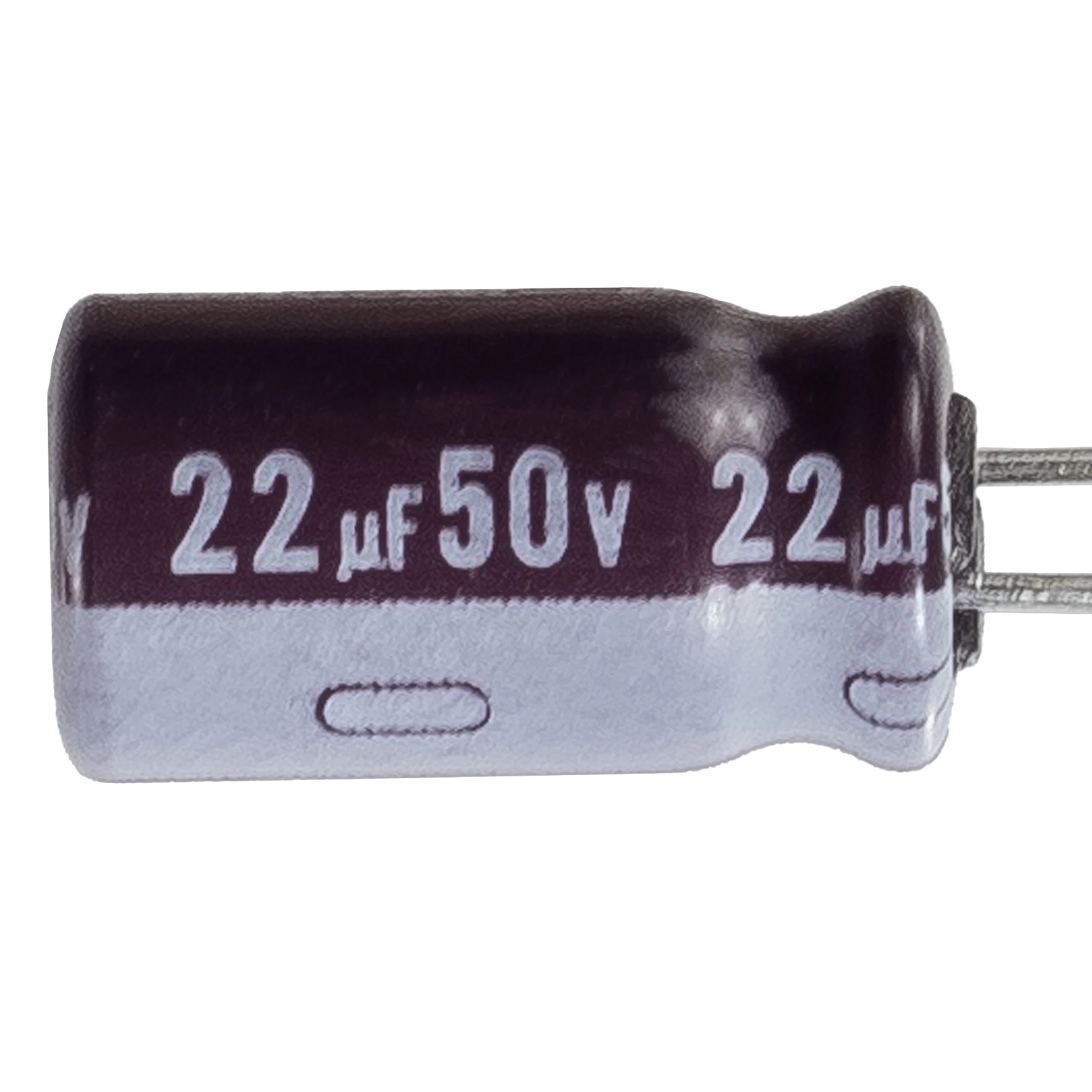 Rubycon 22uF 50V Radial Electrolytic Capacitor - Image 2