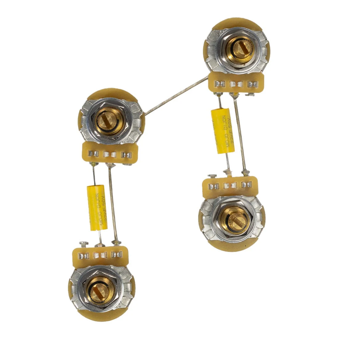 Pre-Wired Les Paul Guitar Wiring Harness (Long Shaft) - Image 3