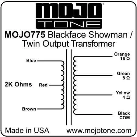 Showman / Twin Reverb Output Transformer 125A29A - Image 2
