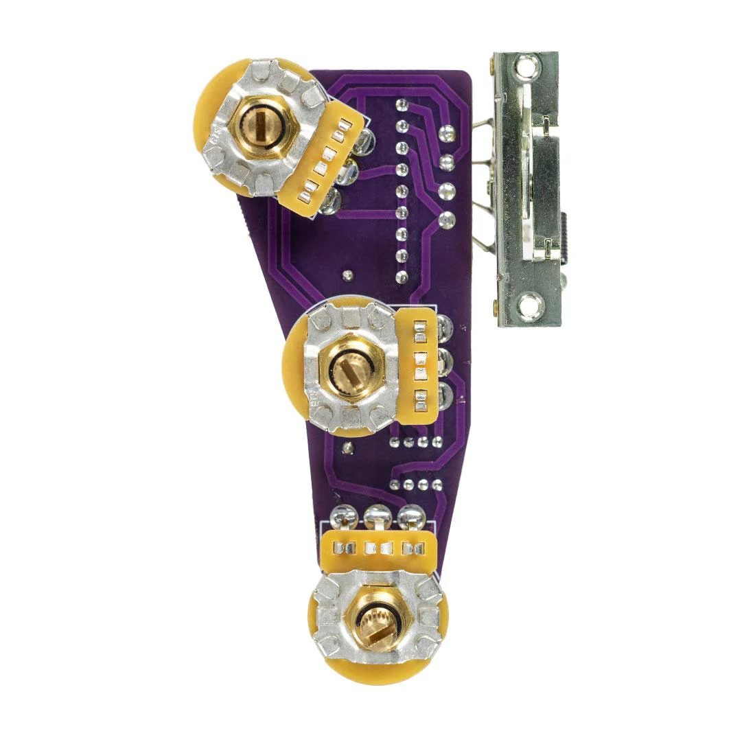 Solderless Convertible Strat Guitar Wiring Harness- 500K Potentiometers Humbucker Pickup Version - Image 3