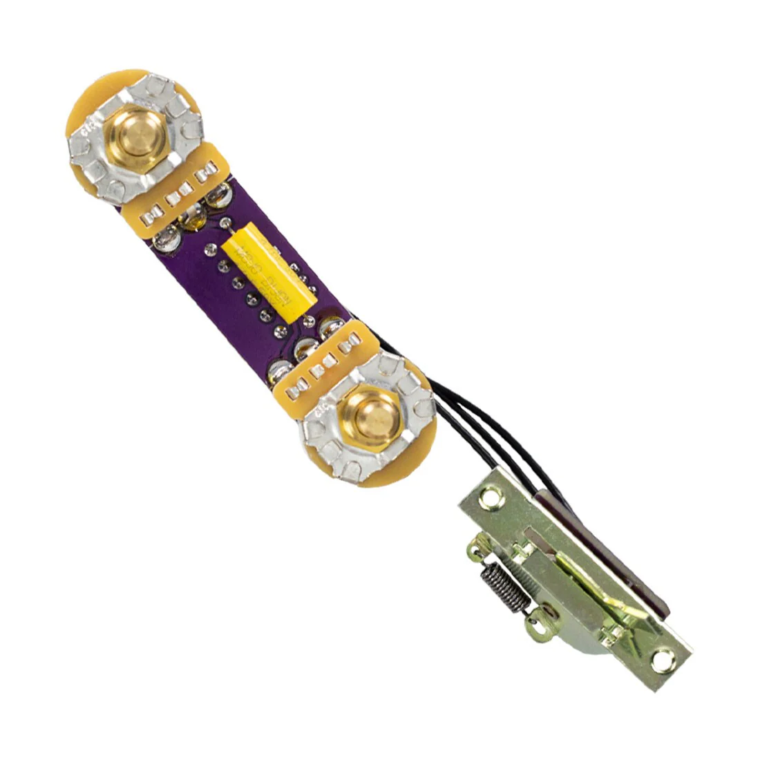 Solderless Convertible Tele 3-Way Guitar Wiring Harness- 250K Potentiometers Single Coil Pickup Version - Image 3