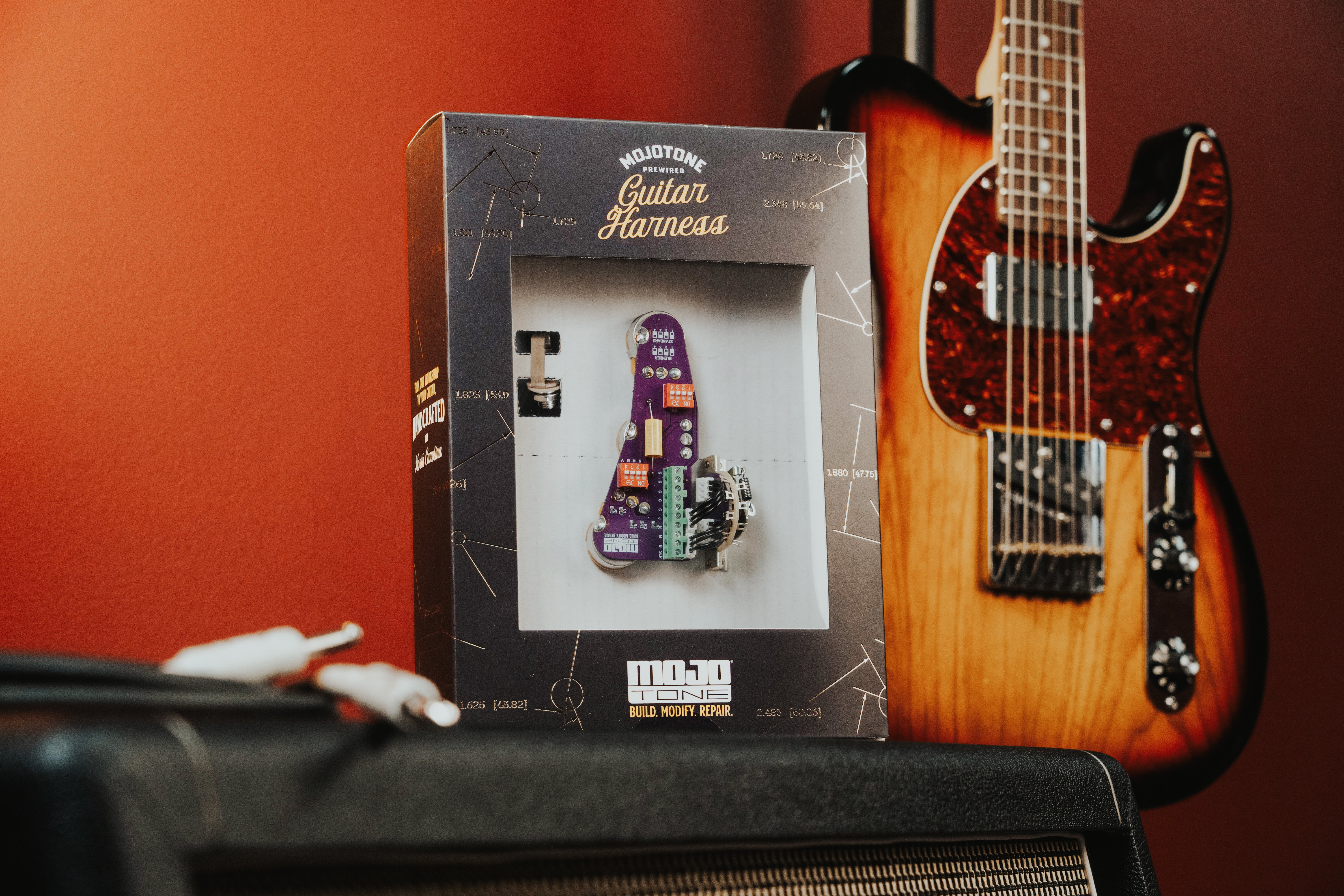 Solderless Deluxe Convertible Strat Guitar Wiring Harness - Image 4