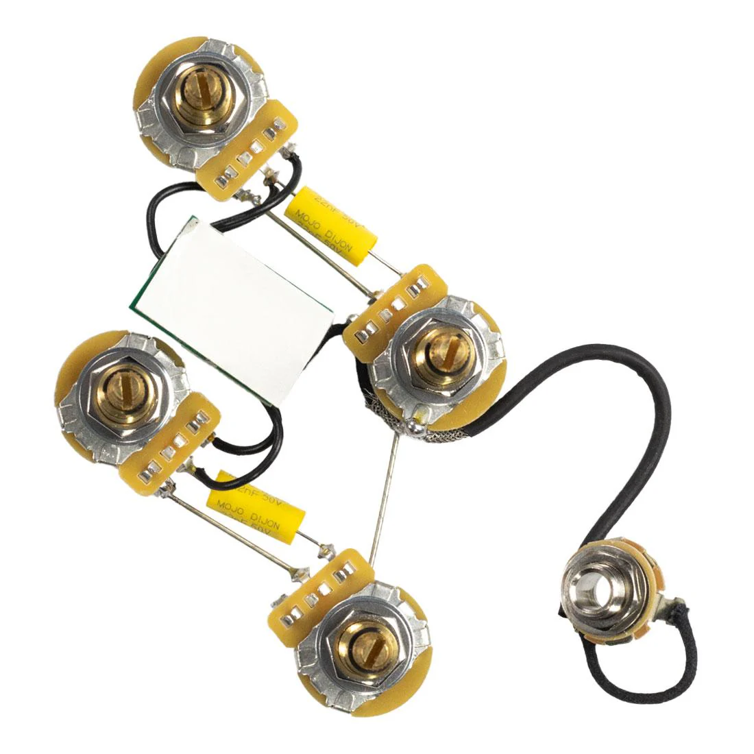 Solderless Les Paul Guitar Wiring Harness (Long Shaft) - Image 3