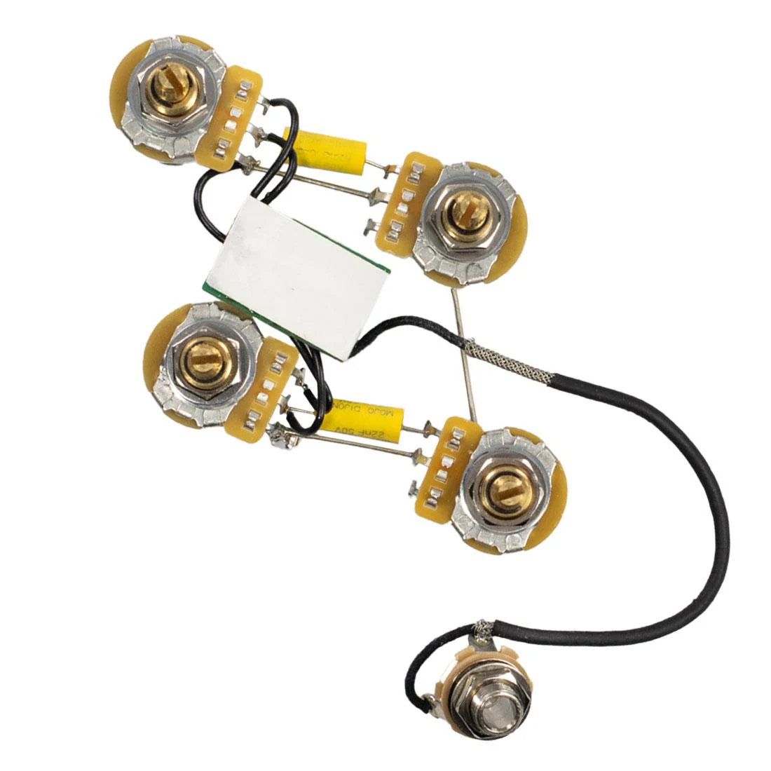 Solderless Les Paul Guitar Wiring Harness (Short Shaft) - Image 3