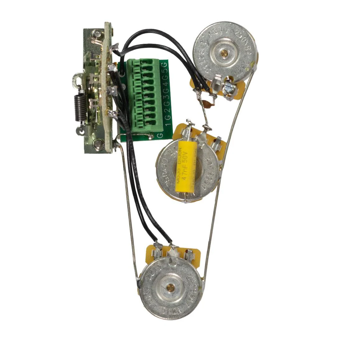 Solderless Strat Blender Guitar Wiring Harness - Image 2