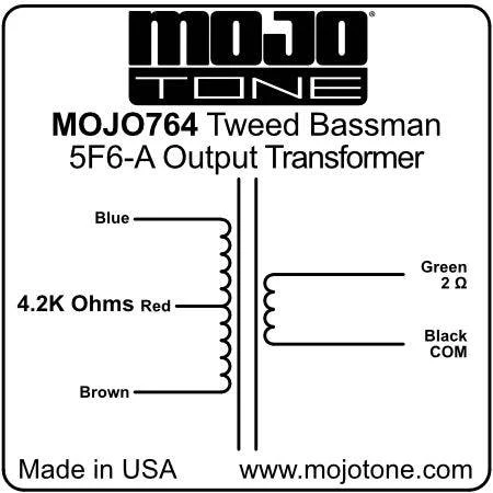 Tweed Bassman 5F6-A Output Transformer 45249 - Image 2