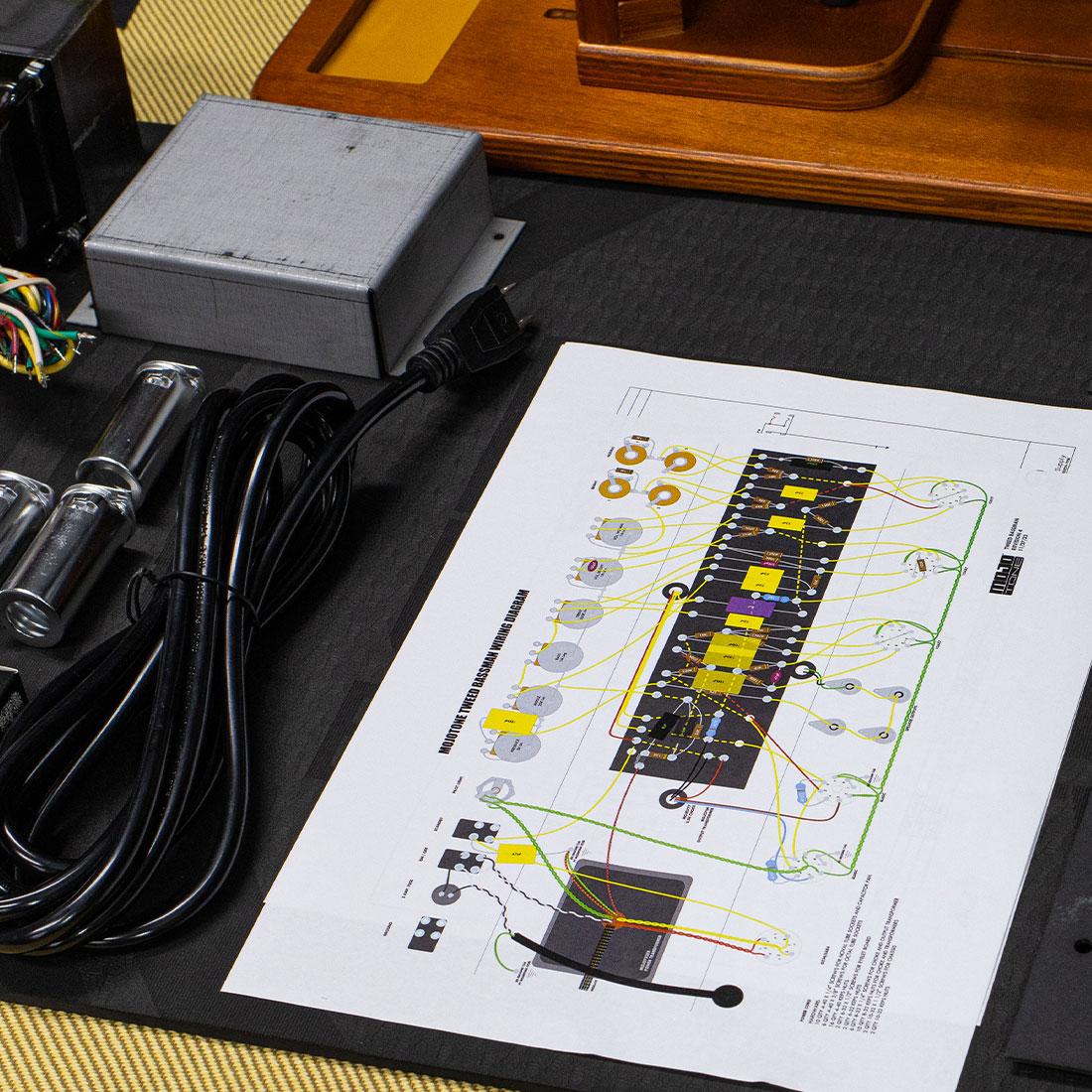 Tweed Bassman® 5F6-A Style Guitar Tube Amp Kit - Image 13