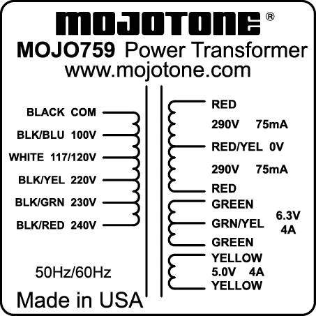 Tweed Champ 5F1 Power Transformer - Image 2