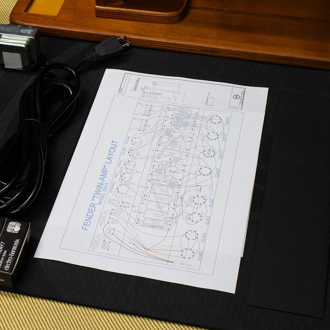 Tweed Twin® 5E8-A Low Power Style Guitar Tube Amp Kit - Image 11