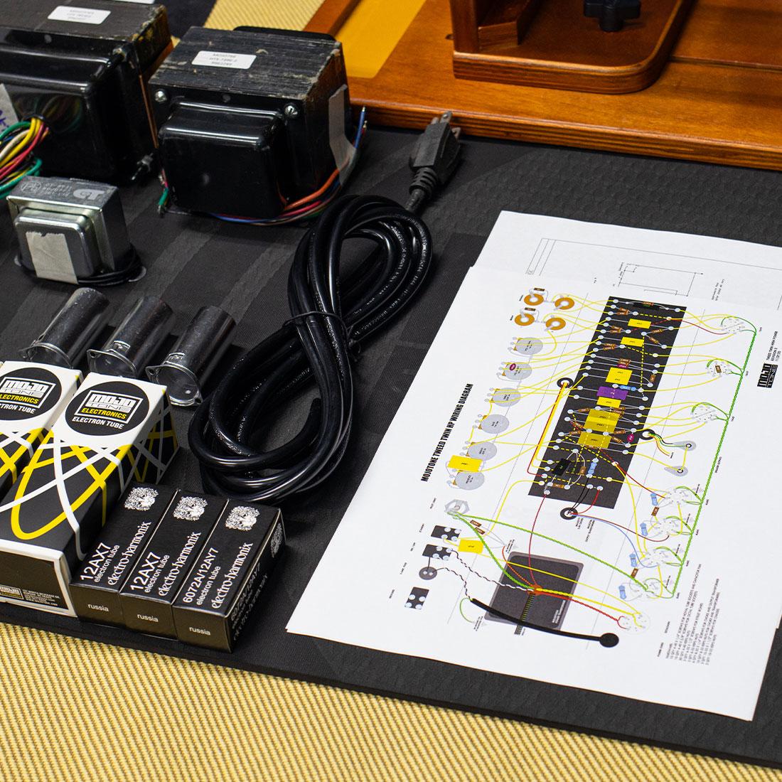 Tweed Twin® 5F8-A High Power Style Guitar Tube Amp Kit - Image 12