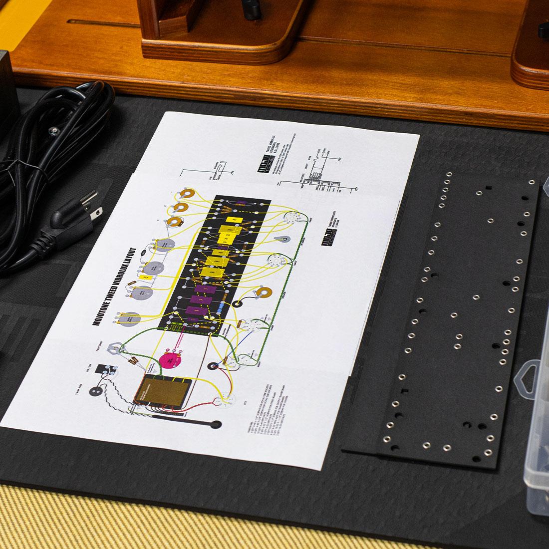 Tweed Vibrolux 5F11 Style Guitar Tube Amp Kit - Image 11